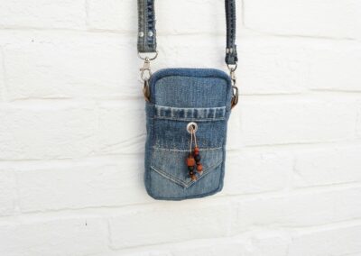 telefoontasje denim