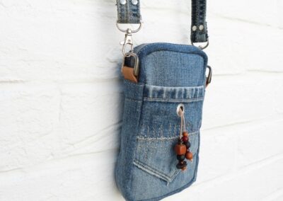 telefoontasje denim