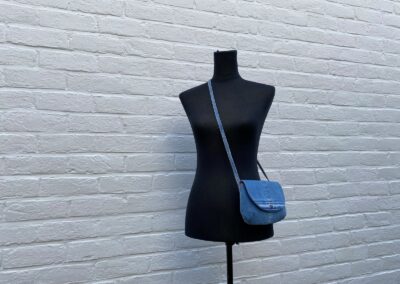 Linabag: telefoontasje van blue jeans